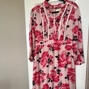 Kate Spade Rose 2017 Silk Dress
